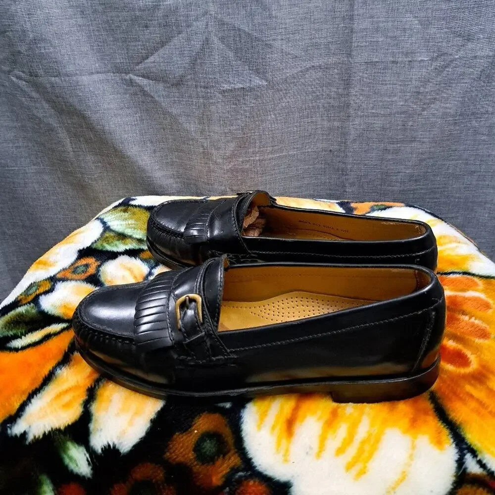 %Cole Haan Loafer with Fringe and Buckle Men's 9.5 E / D6